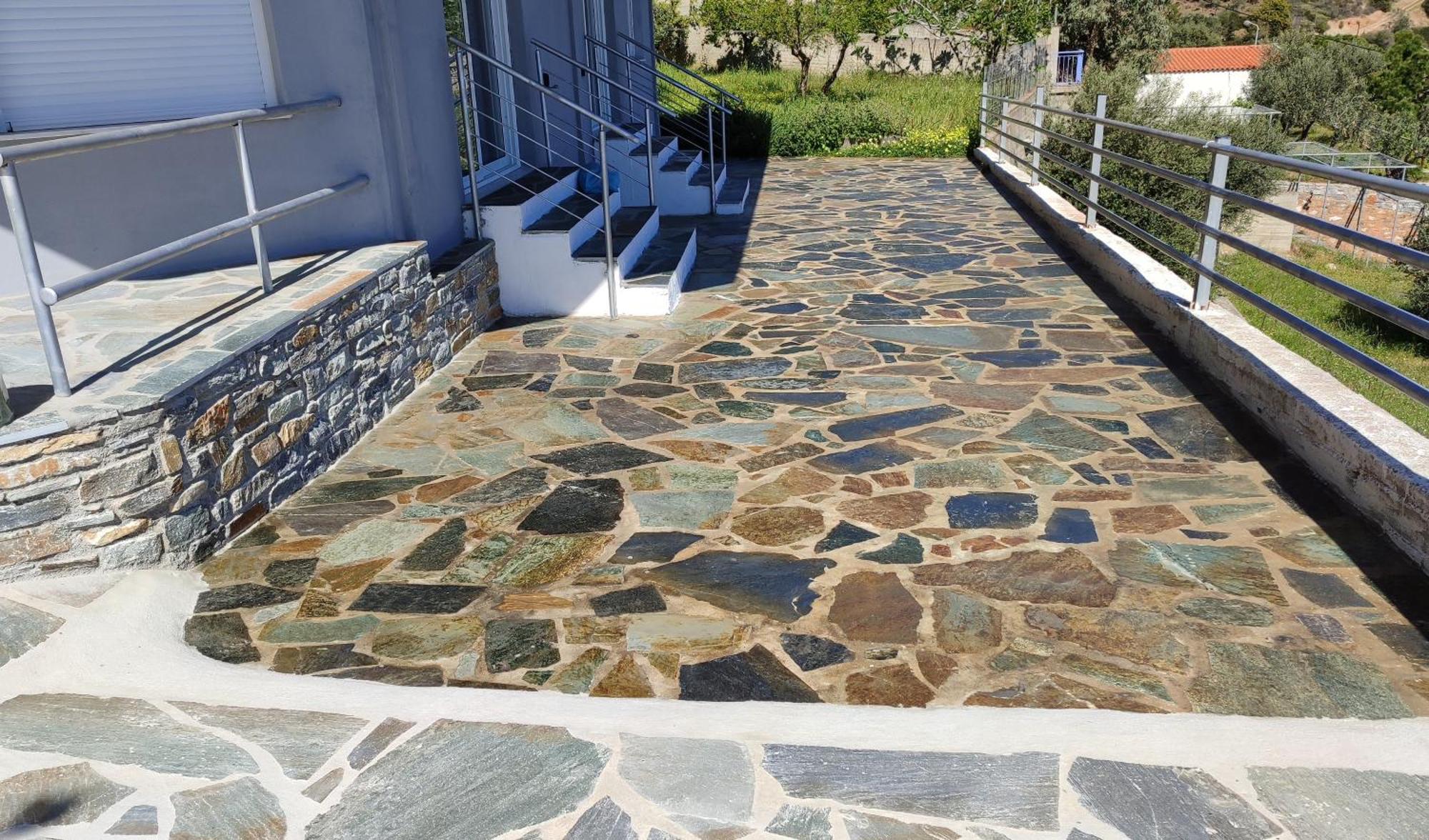 Aegean Beachfront Petriai Luaran gambar
