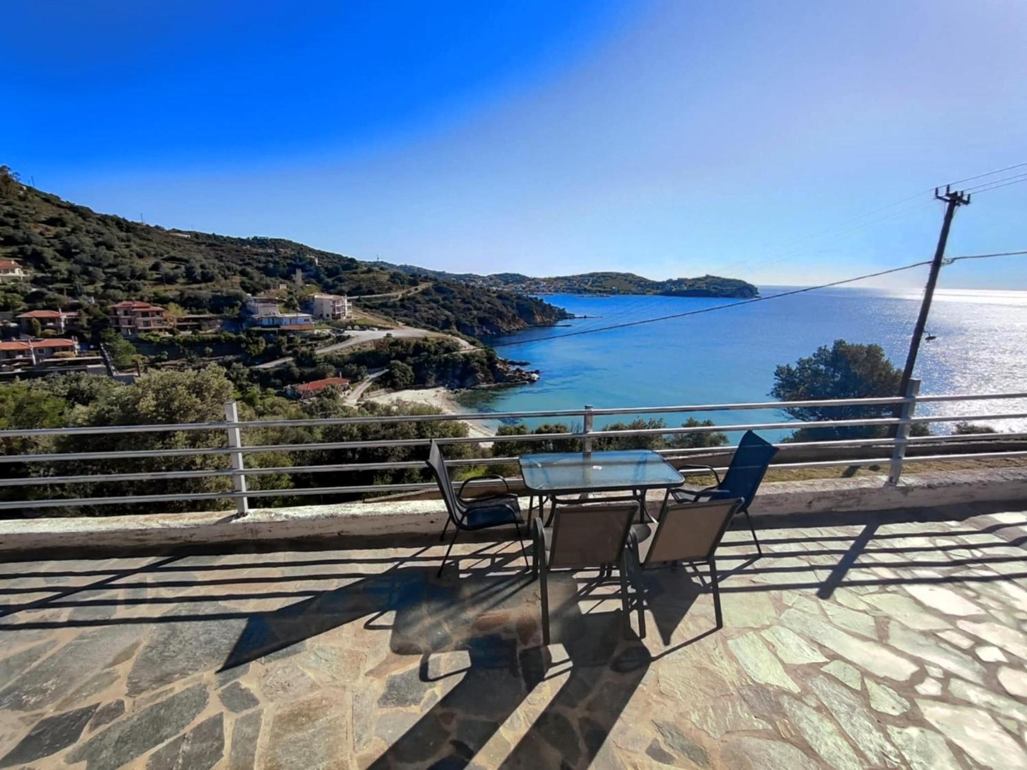 Aegean Beachfront Petriai Luaran gambar