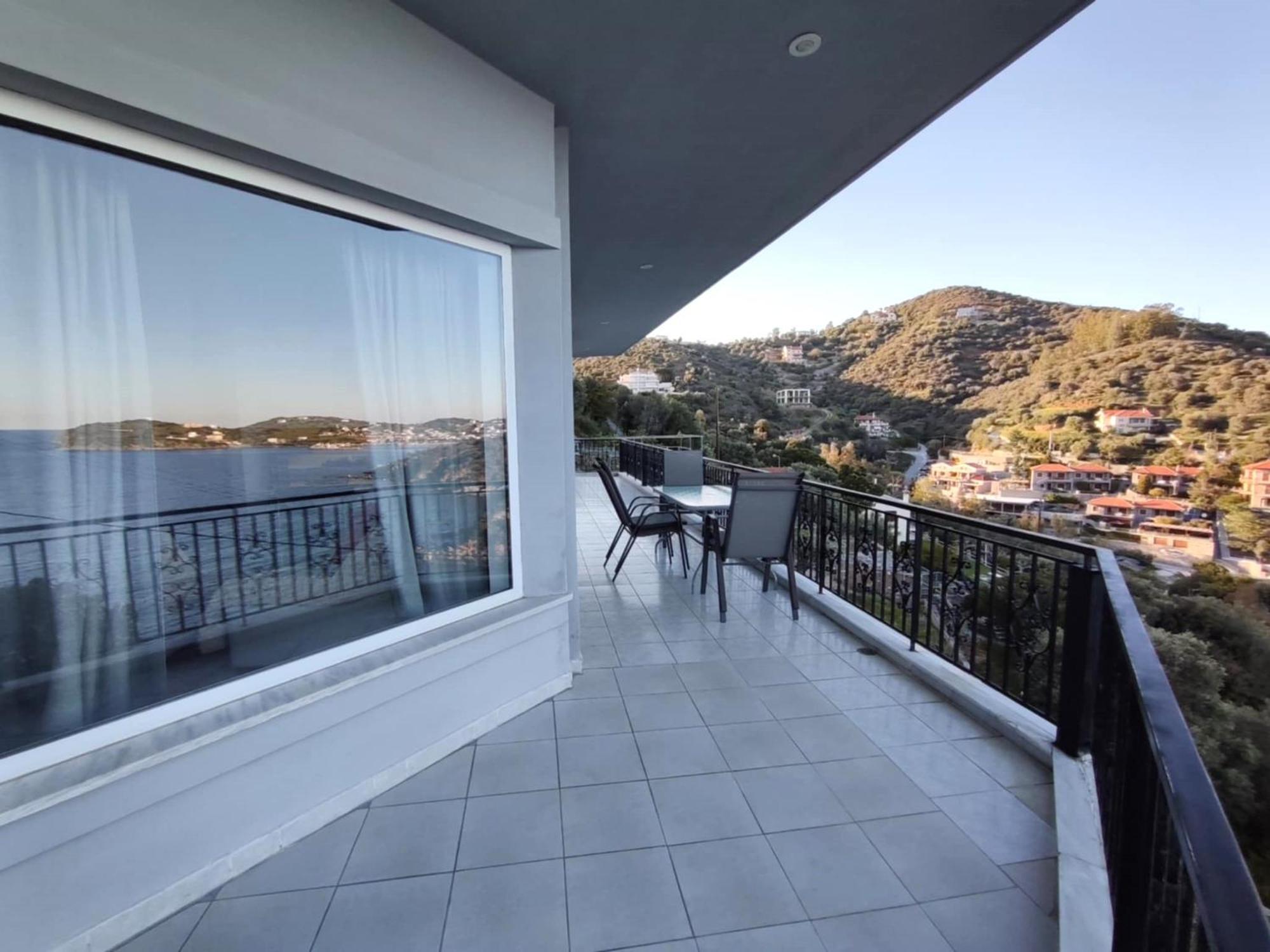 Aegean Beachfront Petriai Luaran gambar